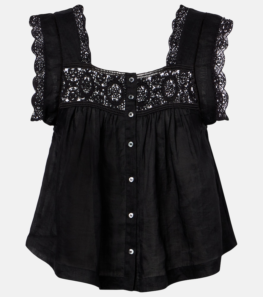 Top Mia con pizzo