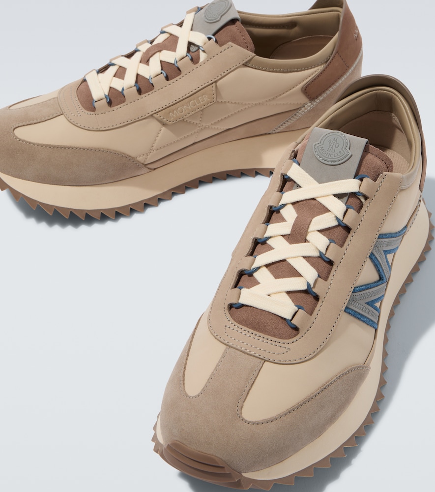  Moncler Moncler Pacey2 Suede-trimmed Sneakers 