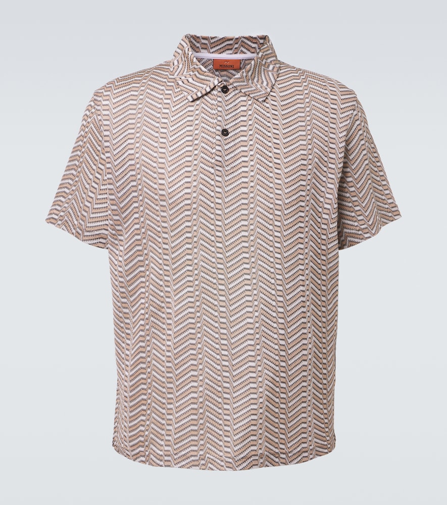 Camicia bowling a zig zag