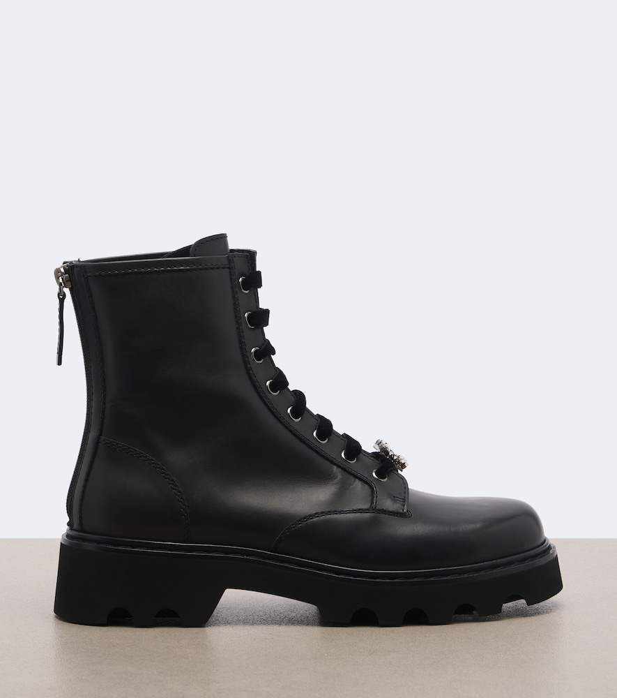 Viv' Rangers Truck Leather Lace-Up Boots