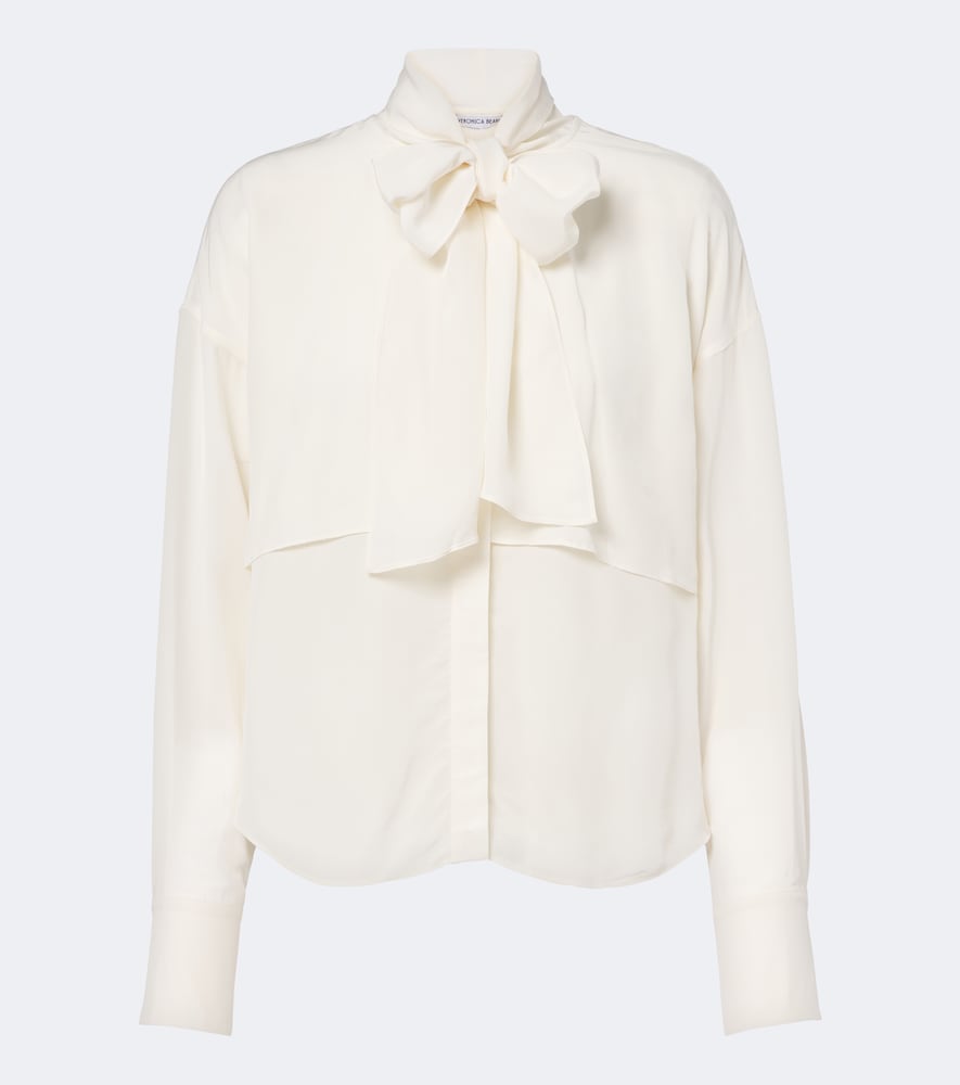 Blusa Darlis in crêpe de chine