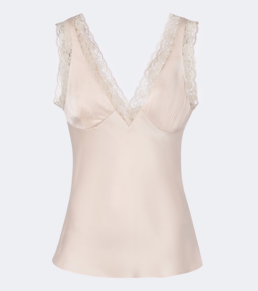 Blake Lace-Trimmed Top
