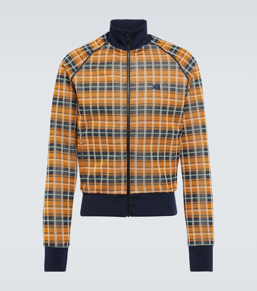 Wales Bonner Samuel checked track jacket