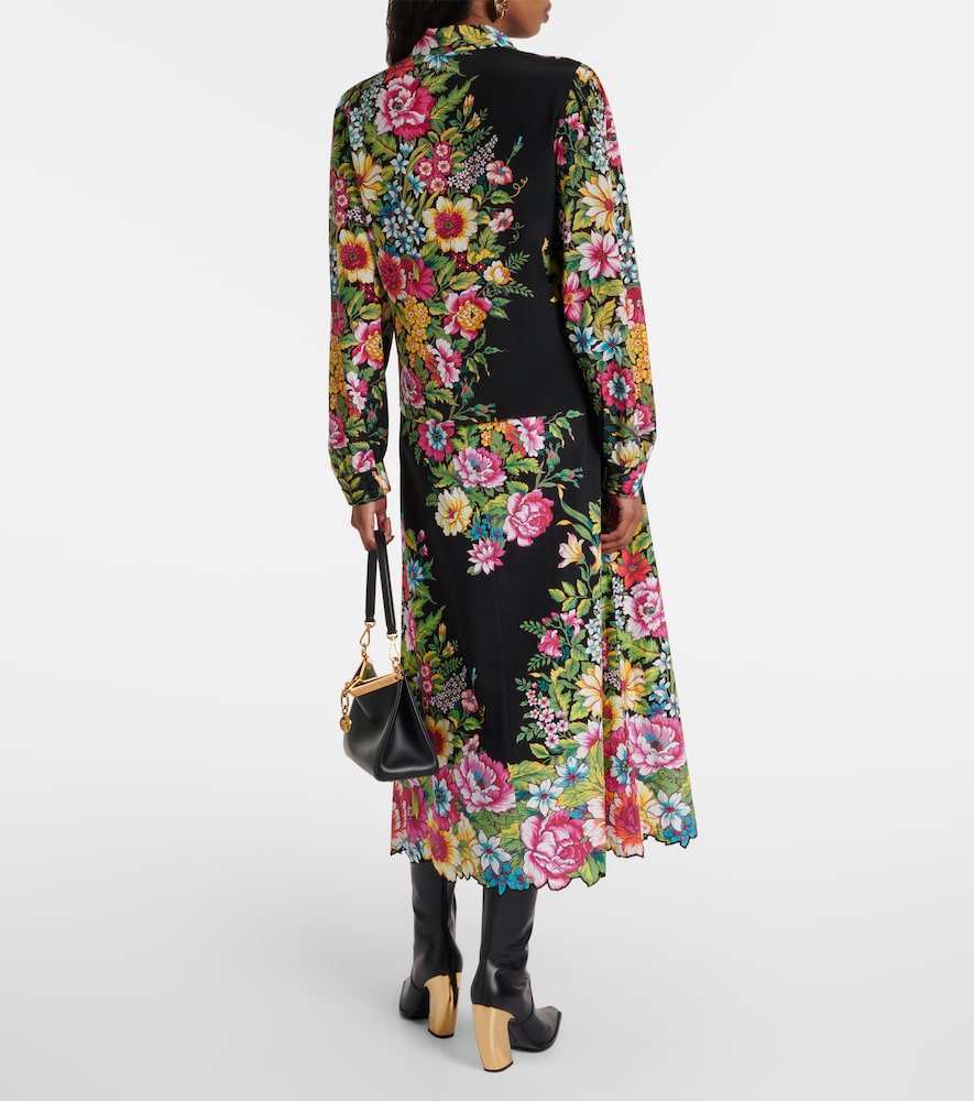  Etro Etro Printed Silk Shirt 