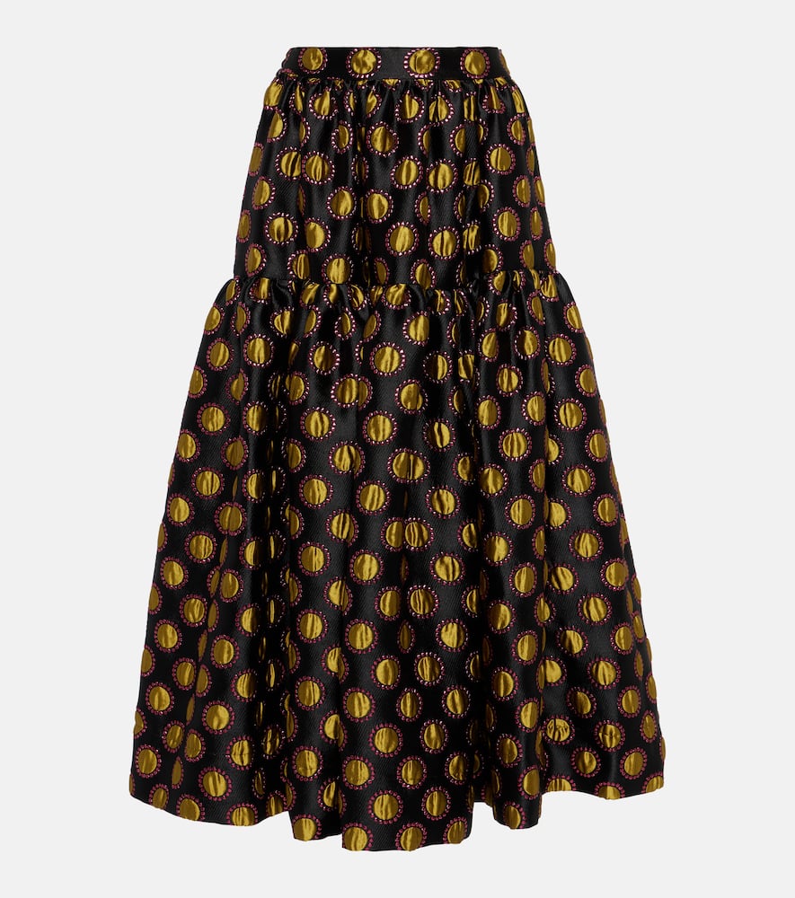 La Doublej Oscar Skirt In Multicoloured