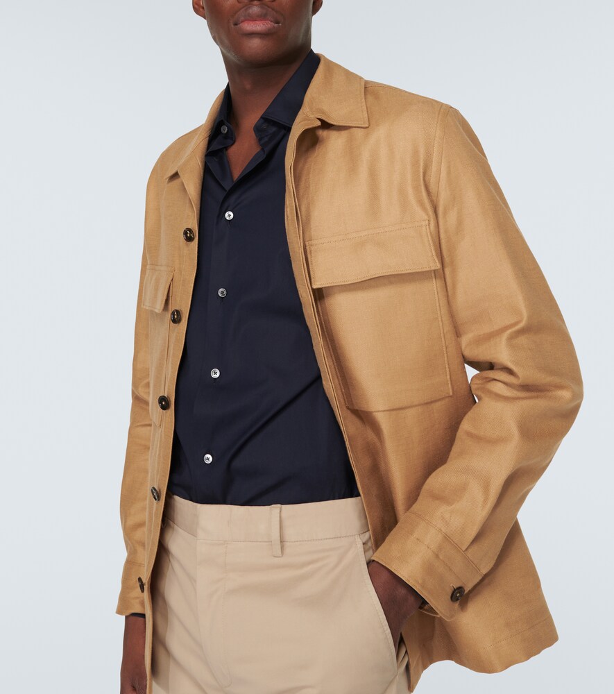  Zegna Zegna Oxford-hemd Aus Baumwolle 