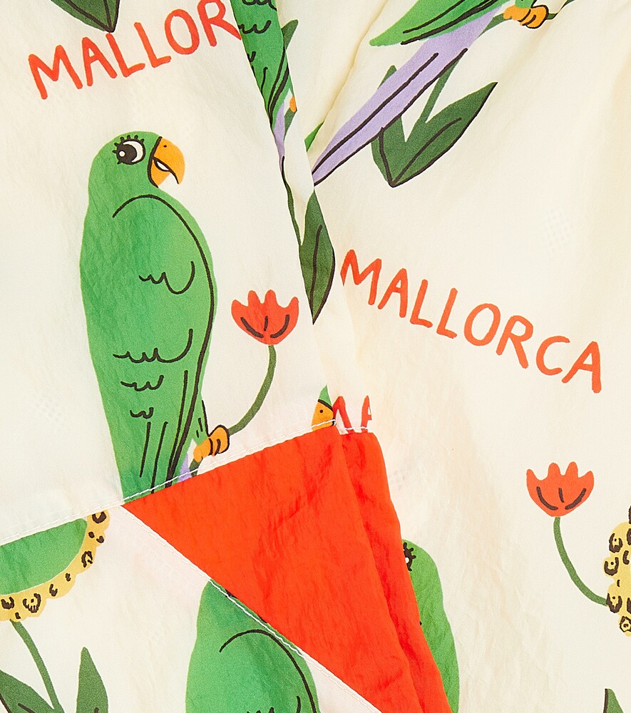  Mini Rodini Mini Rodini Parrots Printed Tracksuit Pants 