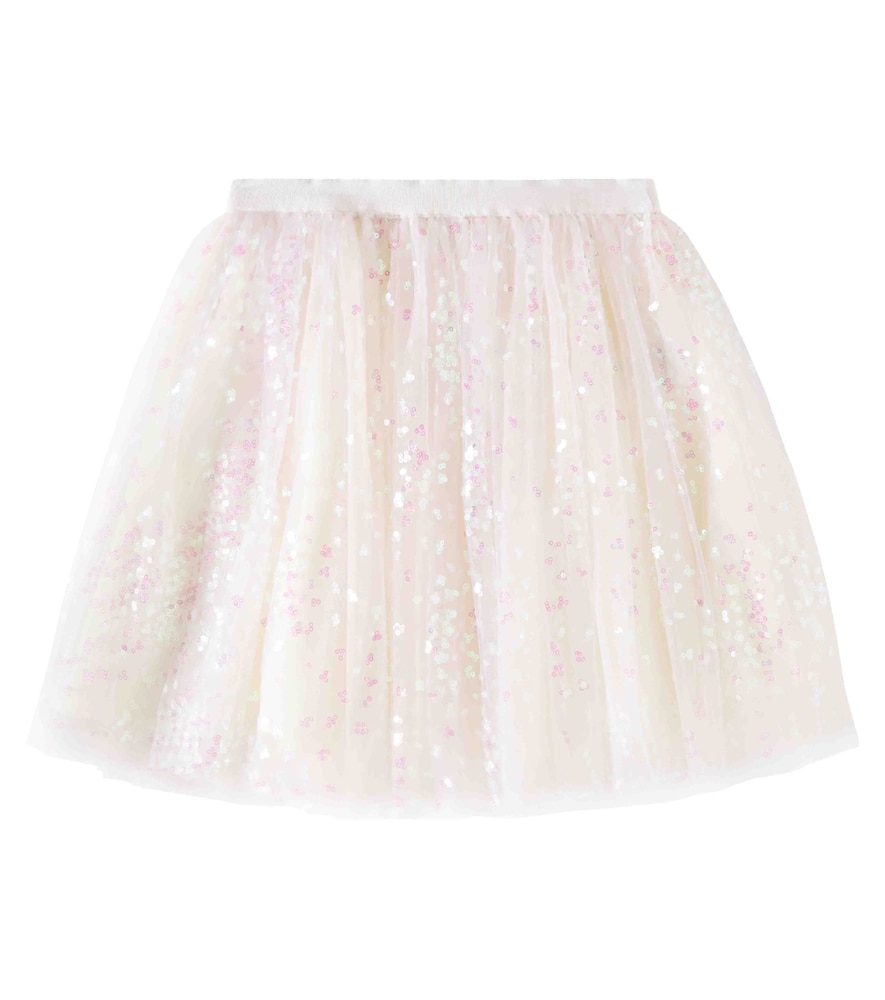  Bonpoint Bonpoint Falda Con Lentejuelas 