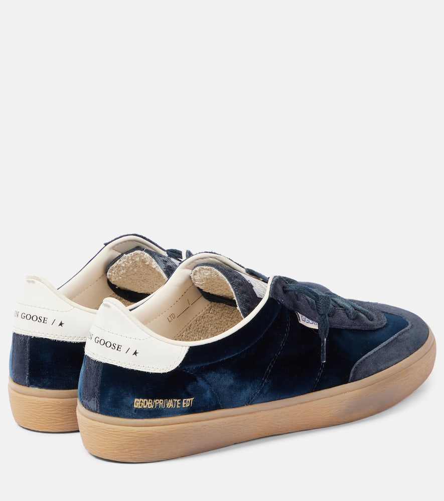 Golden Goose Soul-star Suede Sneakers In Blue