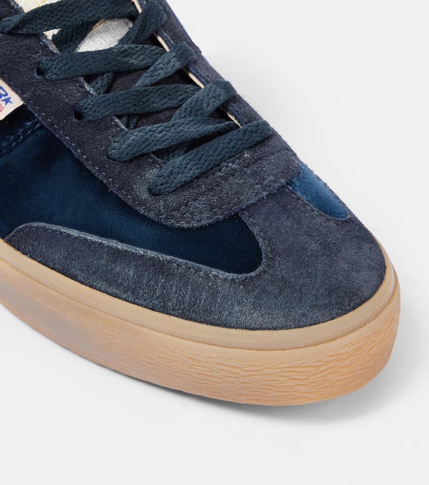 Golden Goose Soul-star Suede Sneakers In Blue