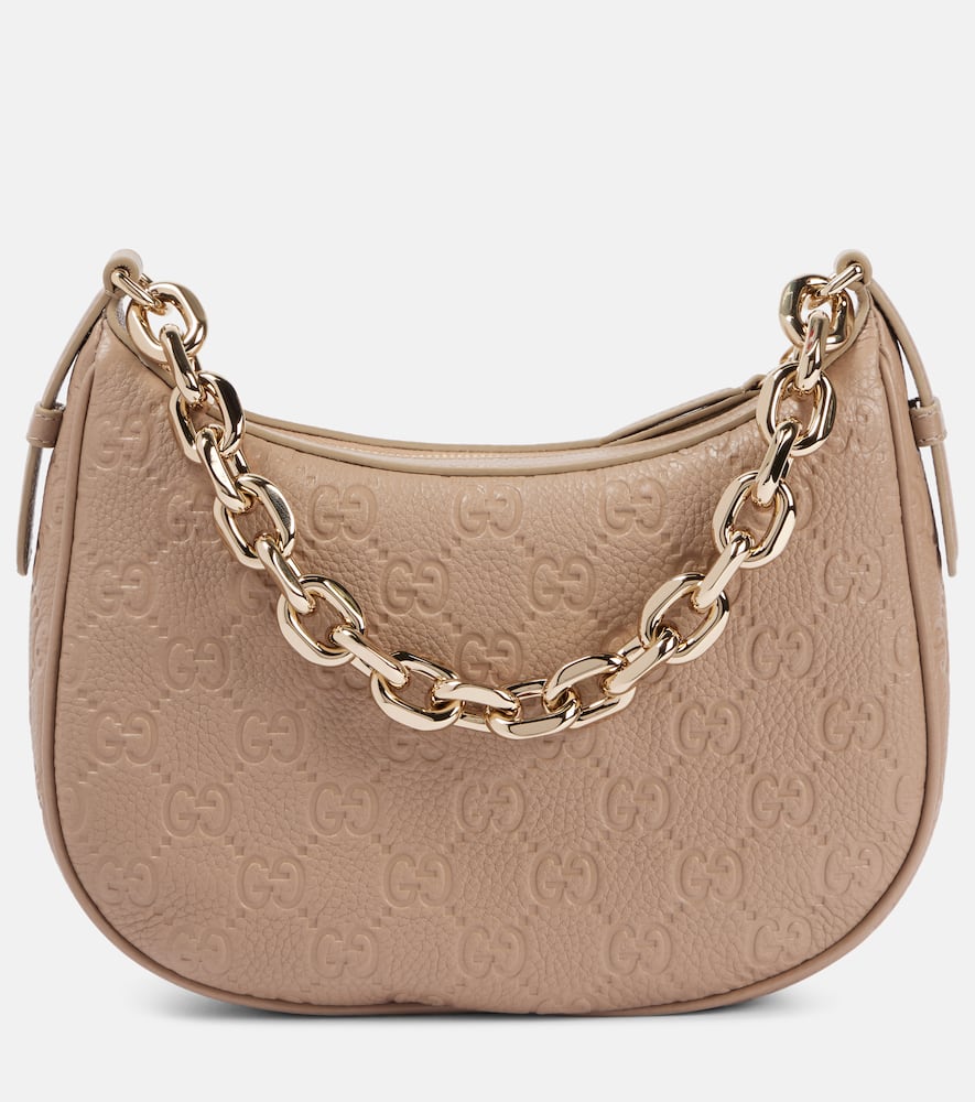 Gucci GG Emblem Small leather shoulder bag