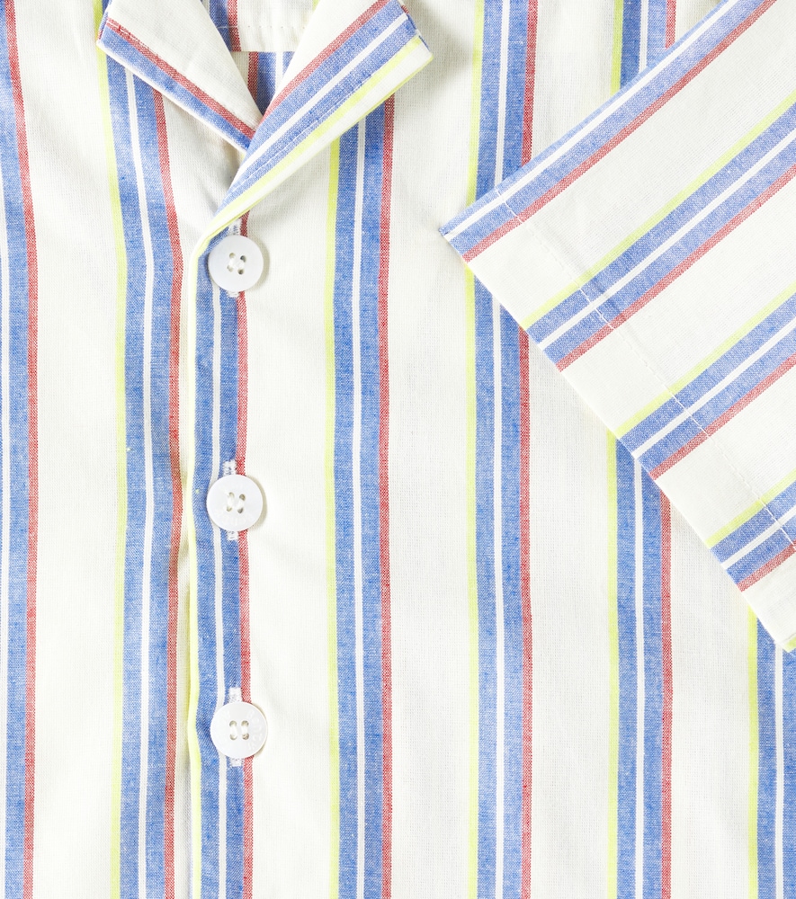  Fabula Fábula Camisa De Algodón A Rayas 