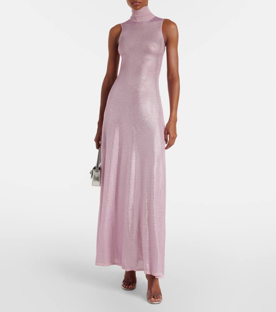 David Koma Midikleid Mit Pailletten In Red