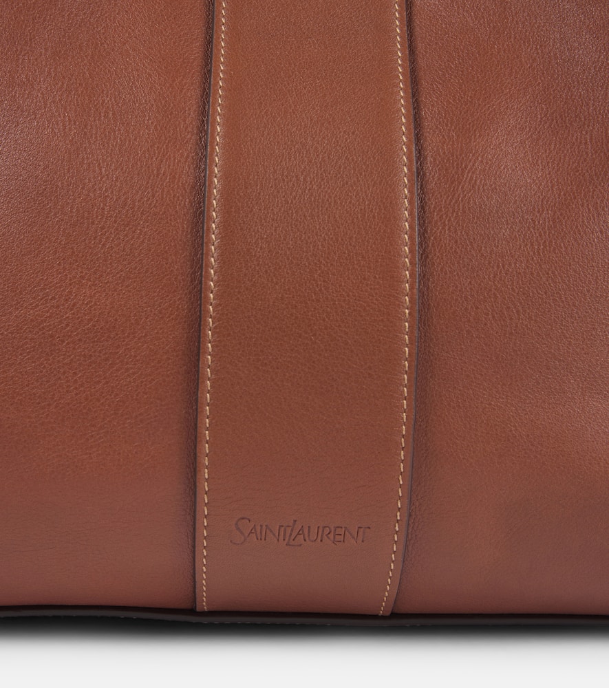 Saint Laurent Y Leather Tote Bag In Brown
