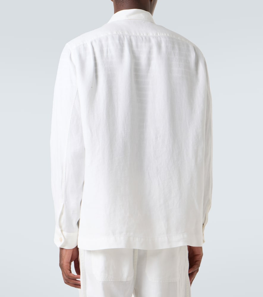  Brunello Cucinelli Brunello Cucinelli Hemd Aus Leinen 