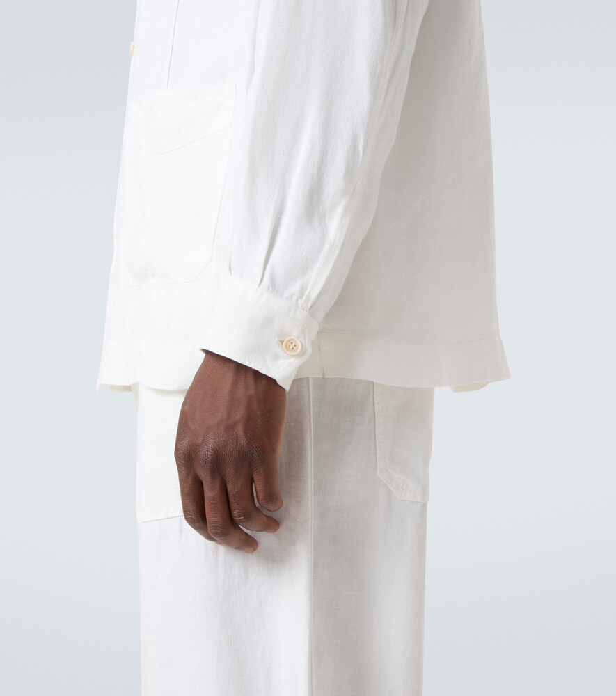  Brunello Cucinelli Brunello Cucinelli Hemd Aus Leinen 
