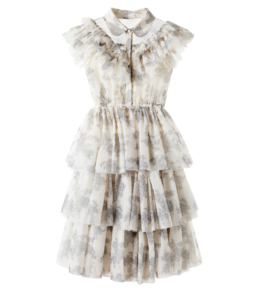 C'era Una Volta Jeena toile de jouy tulle dress