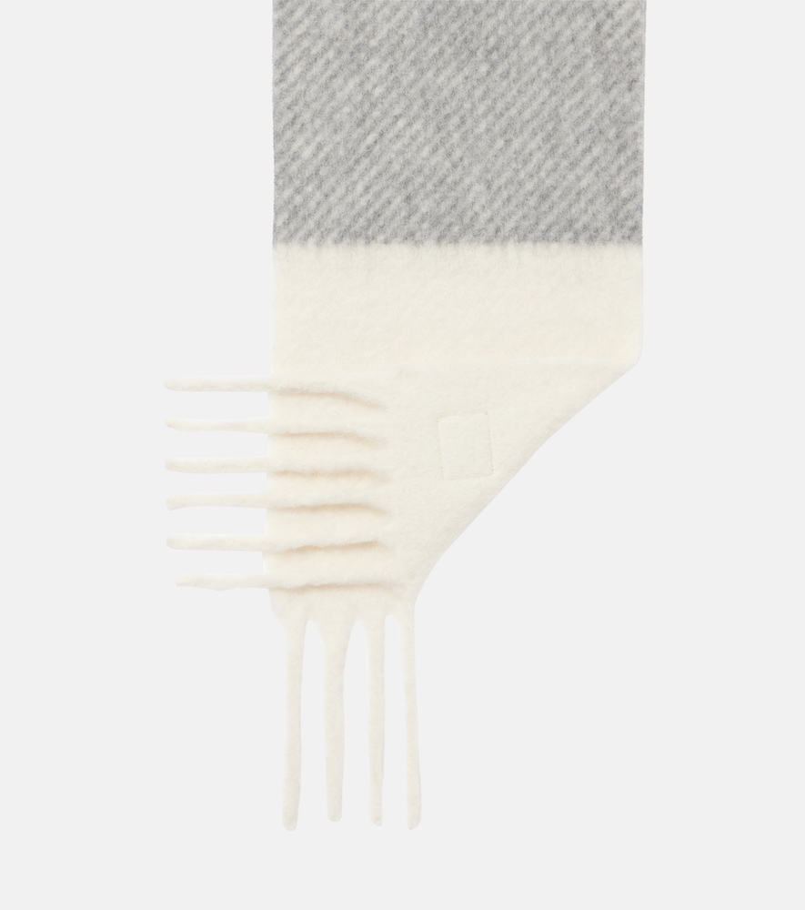 Loewe Loewe Alpaca And Wool-blend Scarf 