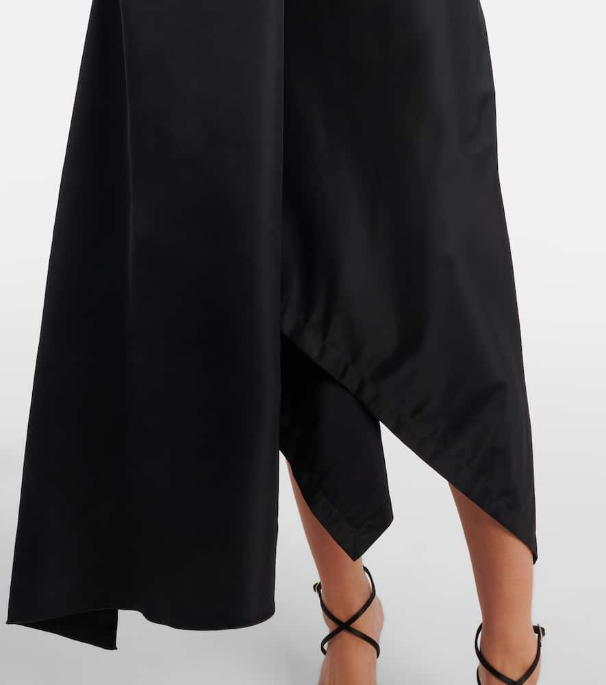David Koma Maxikleid Mit Pailletten In Brown