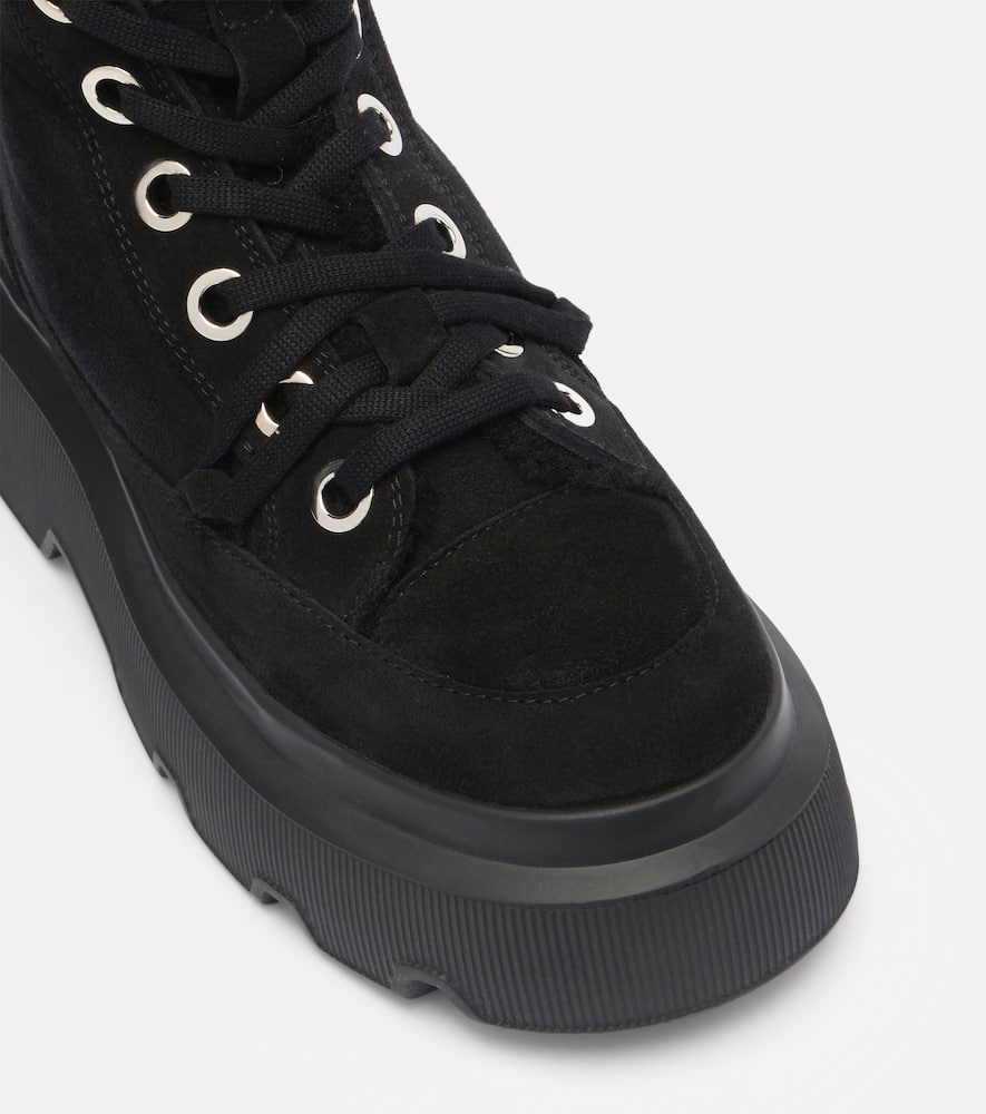 Inuikii Matilda Suede Hiking Boots In Multi
