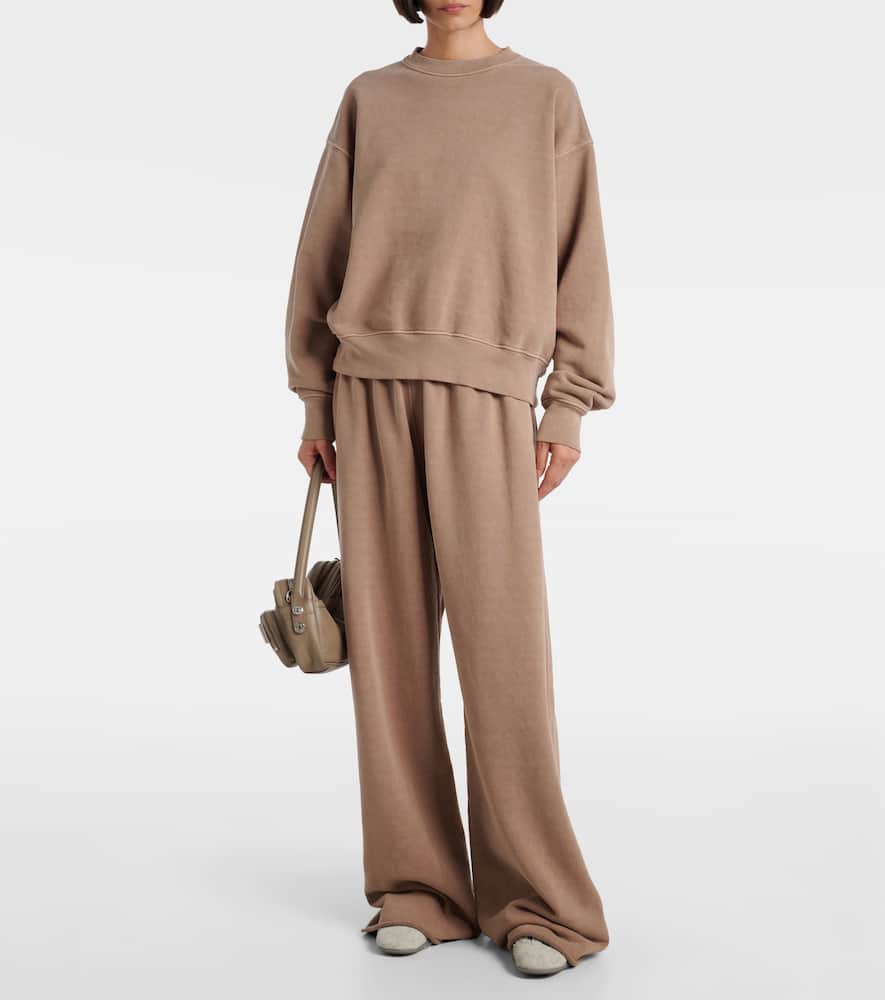 Slvrlake Cotton Jersey Sweatpants In Nude