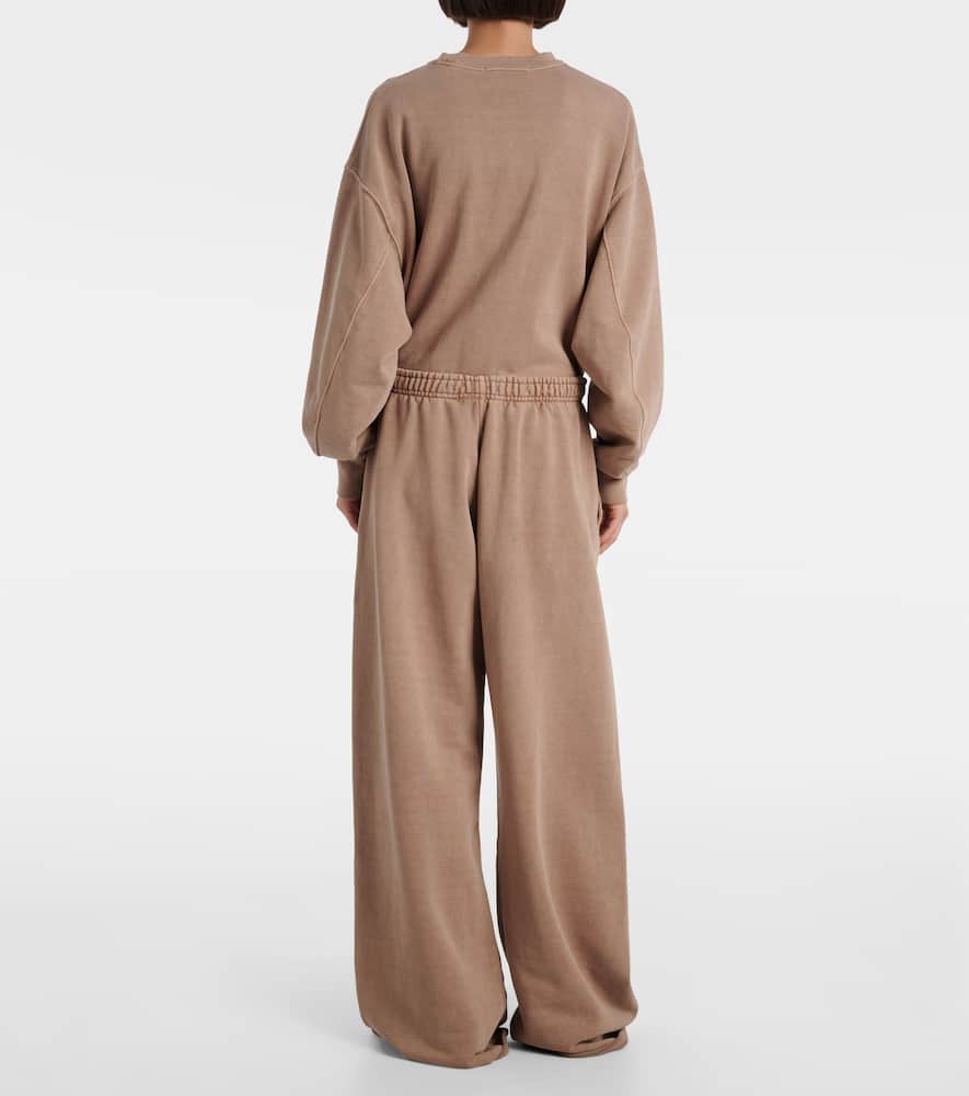 Slvrlake Cotton Jersey Sweatpants In Nude