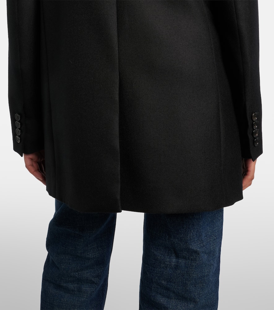 Saint Laurent Cashmere Blazer In Black