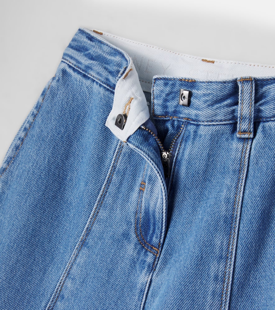  Stella Mccartney Kids Stella Mccartney Kids Embroidered Tapered Jeans 
