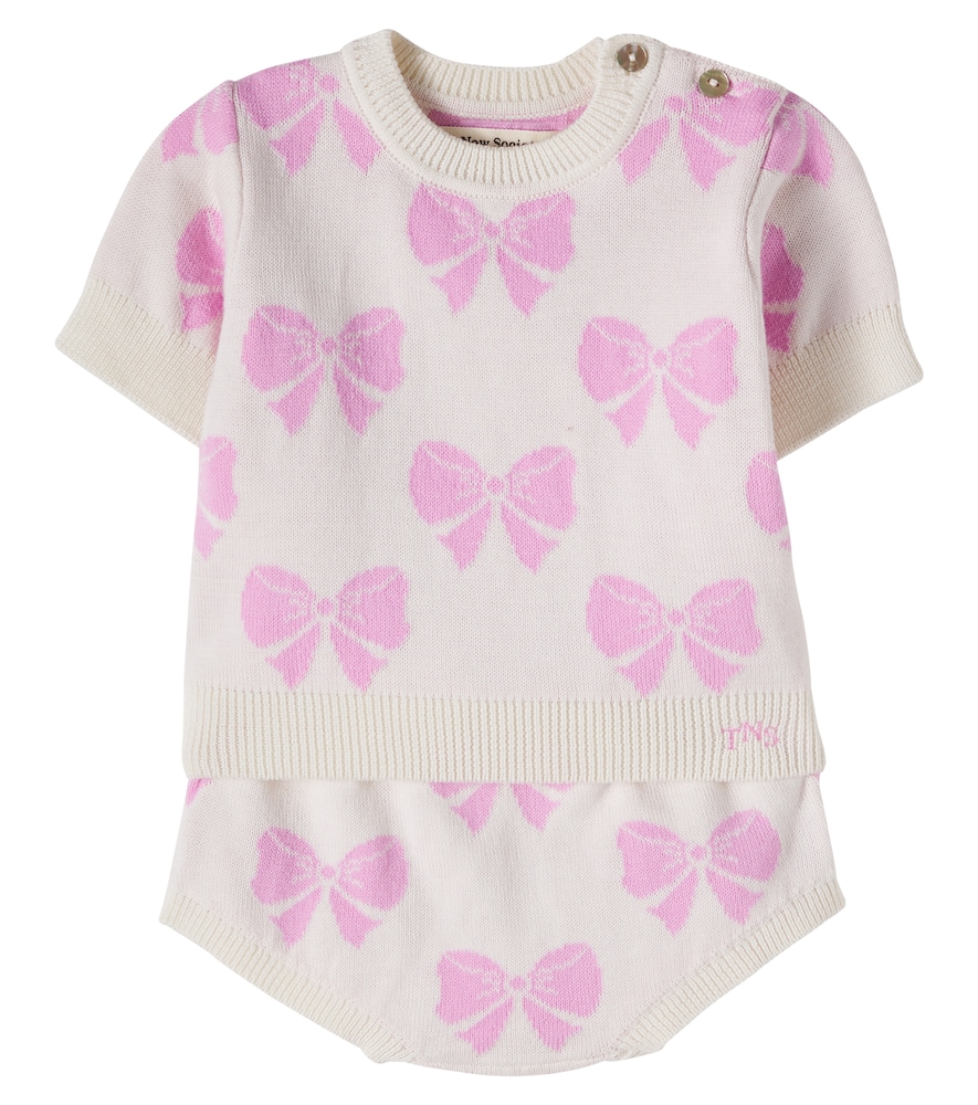 Baby Set Pinpilin aus Pullover und Höschen