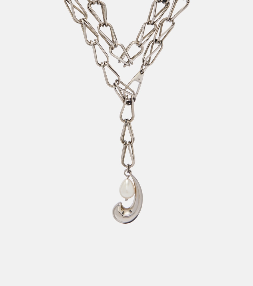 ETRO Etro Embellished chain necklace　エトロ 装飾チェーン ネックレス
