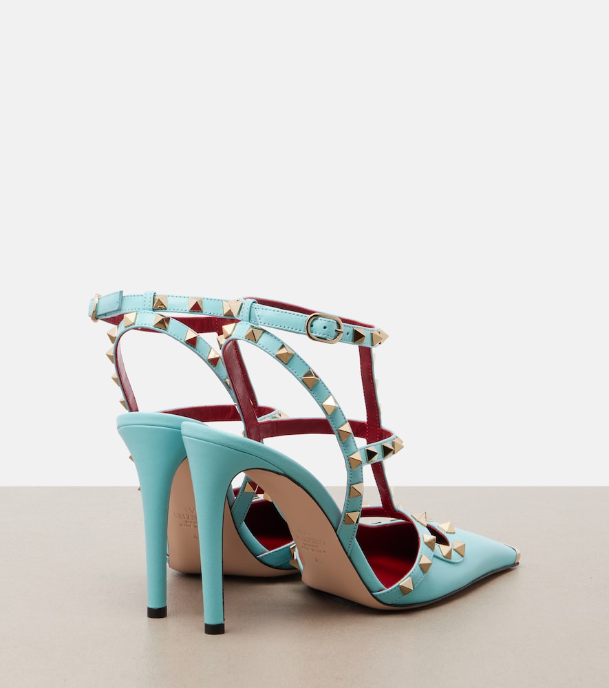  Valentino Garavani Valentino Garavani Rockstud Leather Pumps 