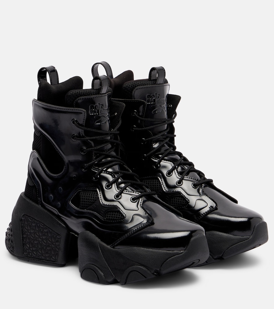 Noir Kei Ninomiya x Reebok – Stivaletti con plateau e cut-out