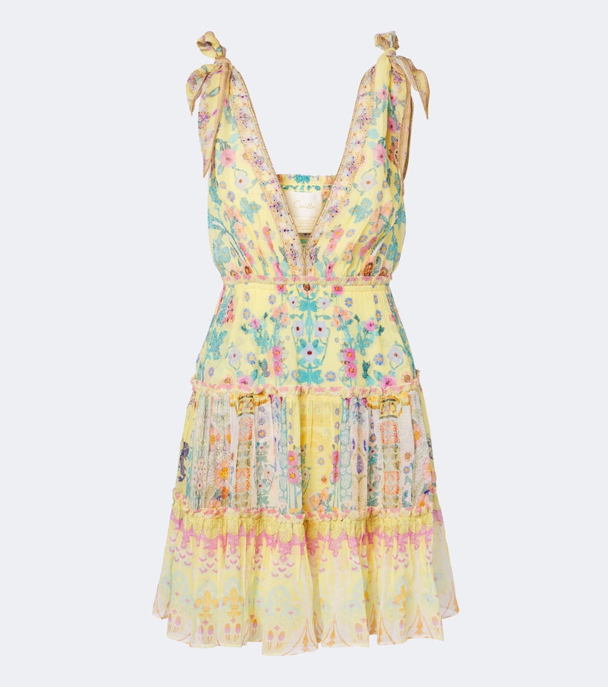 Verziertes Minikleid