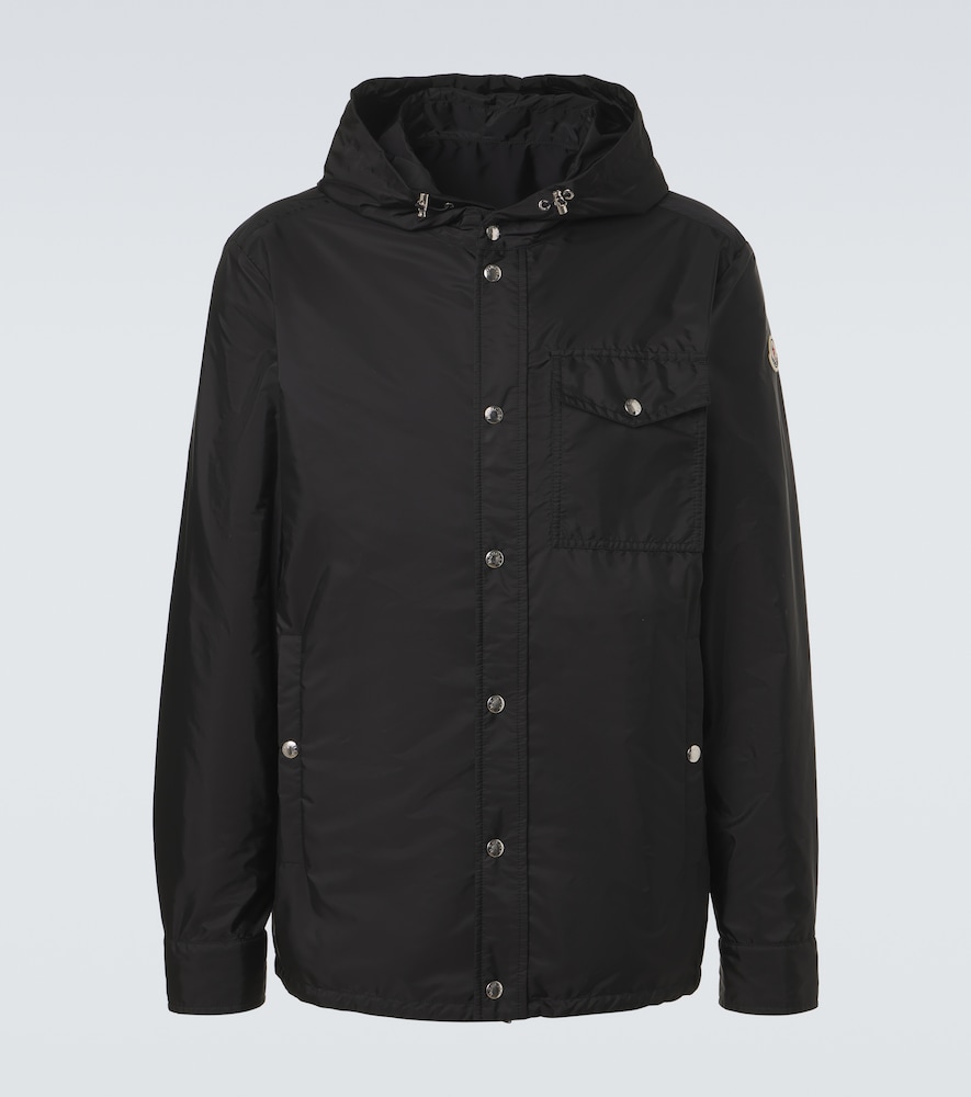 Moncler Duvainne Hooded Jacket In Black