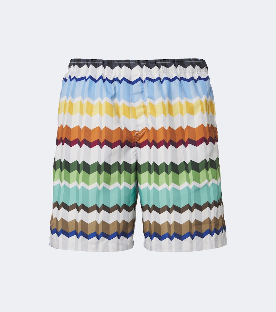 Badeshorts Zigzag