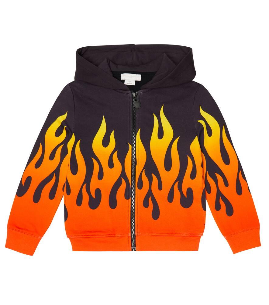Stella McCartney Kids Printed cotton hoodie