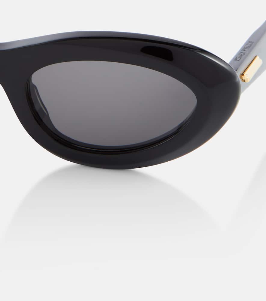 Bottega Veneta Eyewear Oval Frame Sunglasses In 0