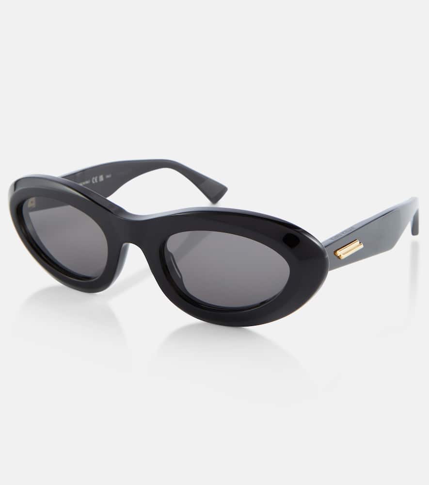 Bottega Veneta Eyewear Oval Frame Sunglasses In 0