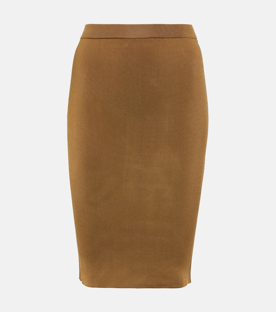 Saint Laurent High-rise pencil skirt