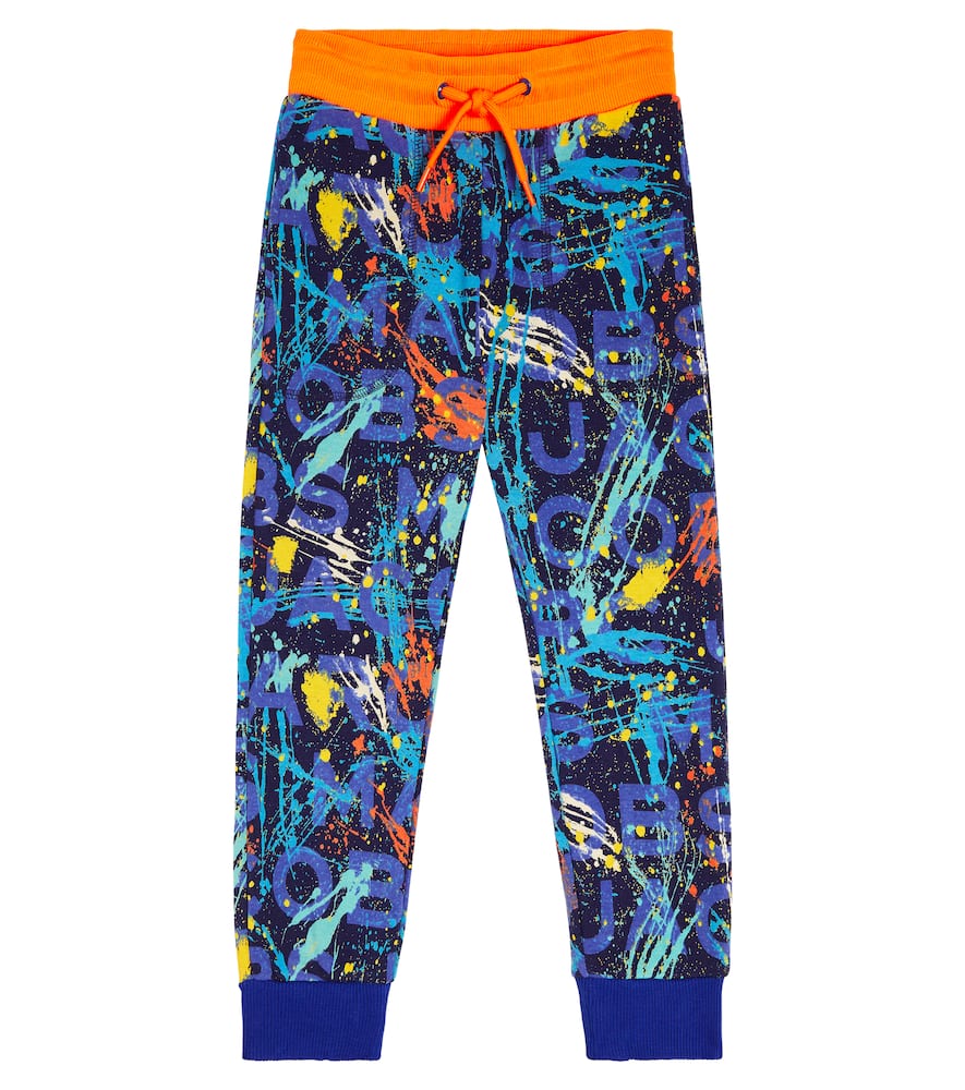 Marc Jacobs Kids Printed cotton blend sweatpants