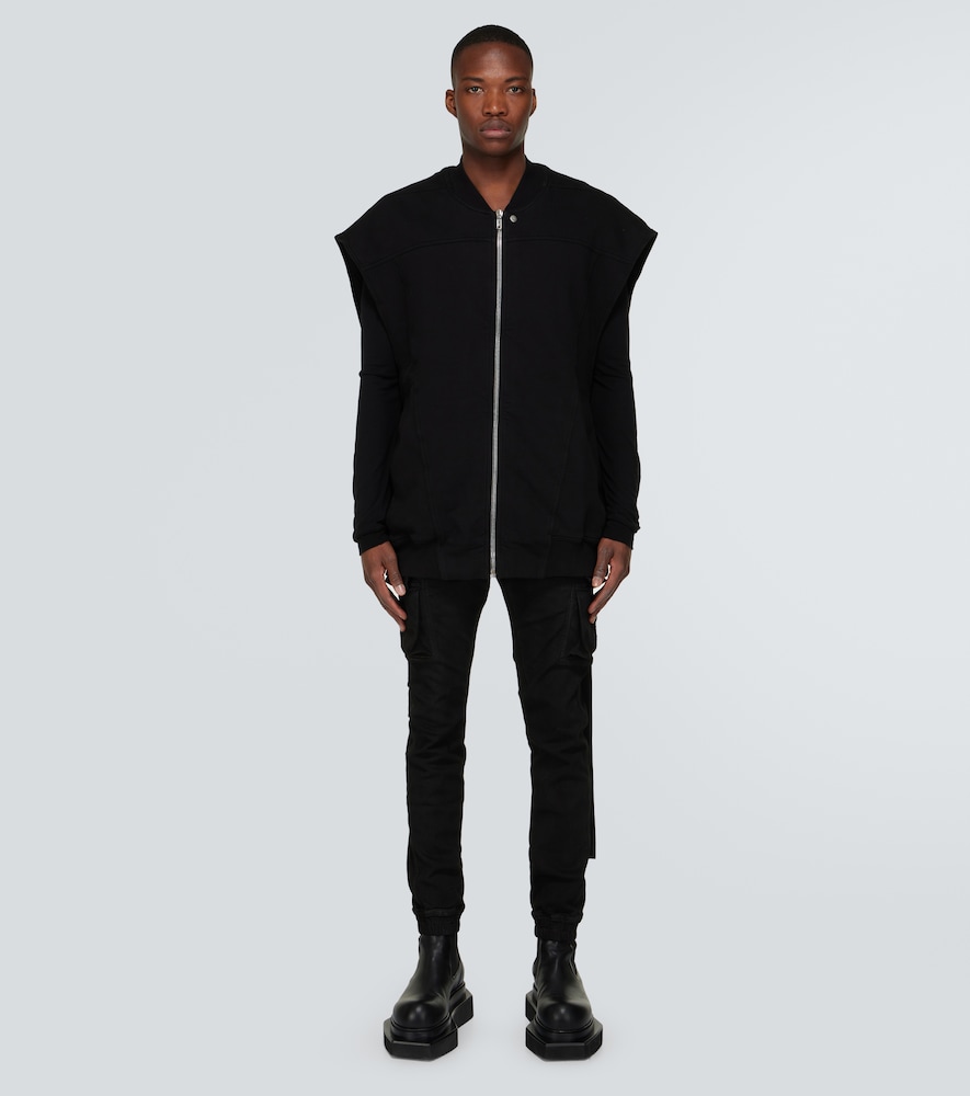  Rick Owens Rick Owens Oversize-weste Aus Baumwoll-jersey 
