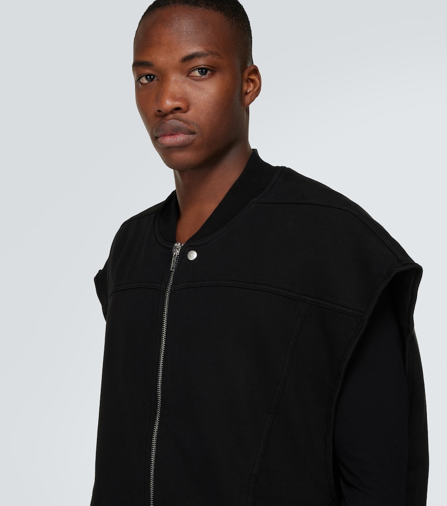  Rick Owens Rick Owens Oversize-weste Aus Baumwoll-jersey 