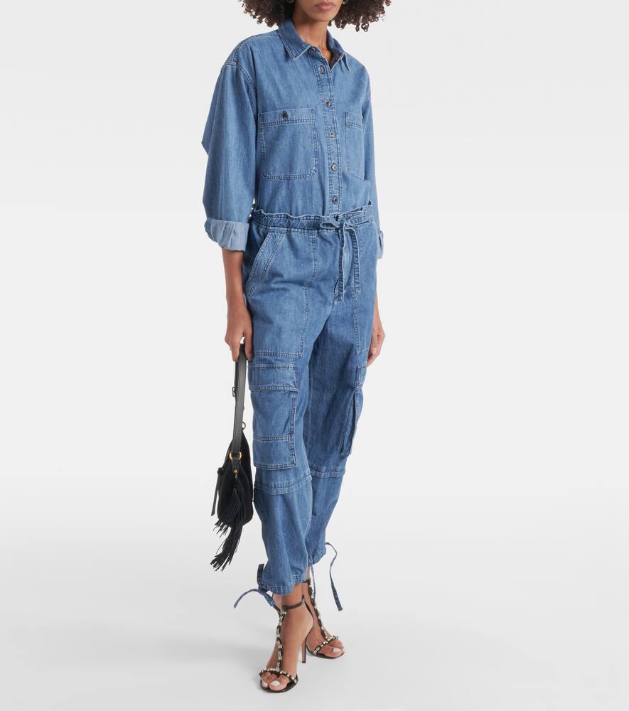 Isabel Marant Étoile Ivy High-rise Wide-leg Jeans In Blue