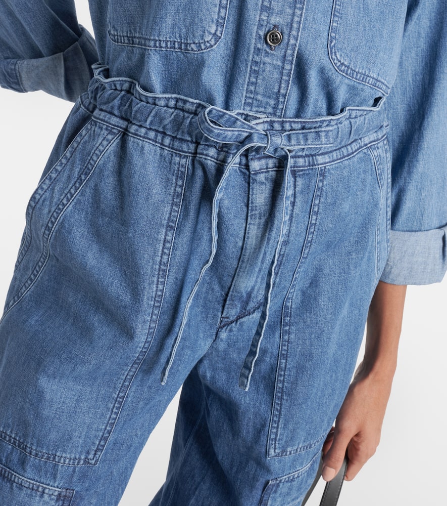 Isabel Marant Étoile Ivy High-rise Wide-leg Jeans In Blue