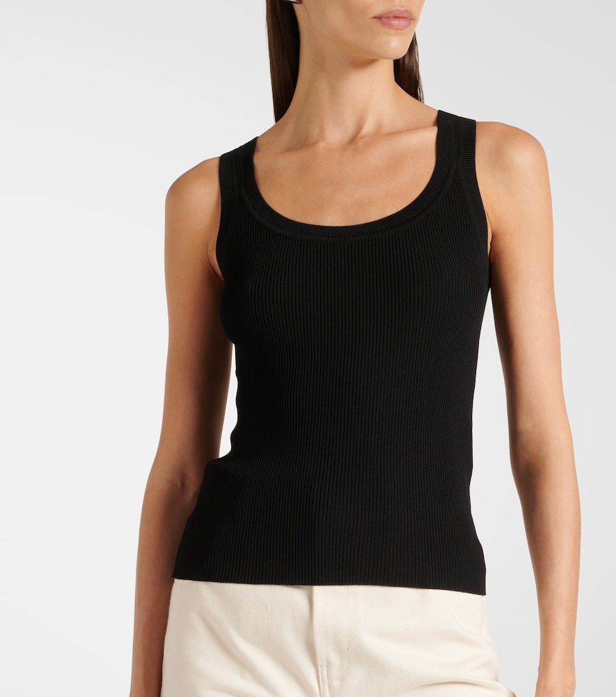  Max Mara Max Mara Leisure Siro Ribbed-knit Tank Top 