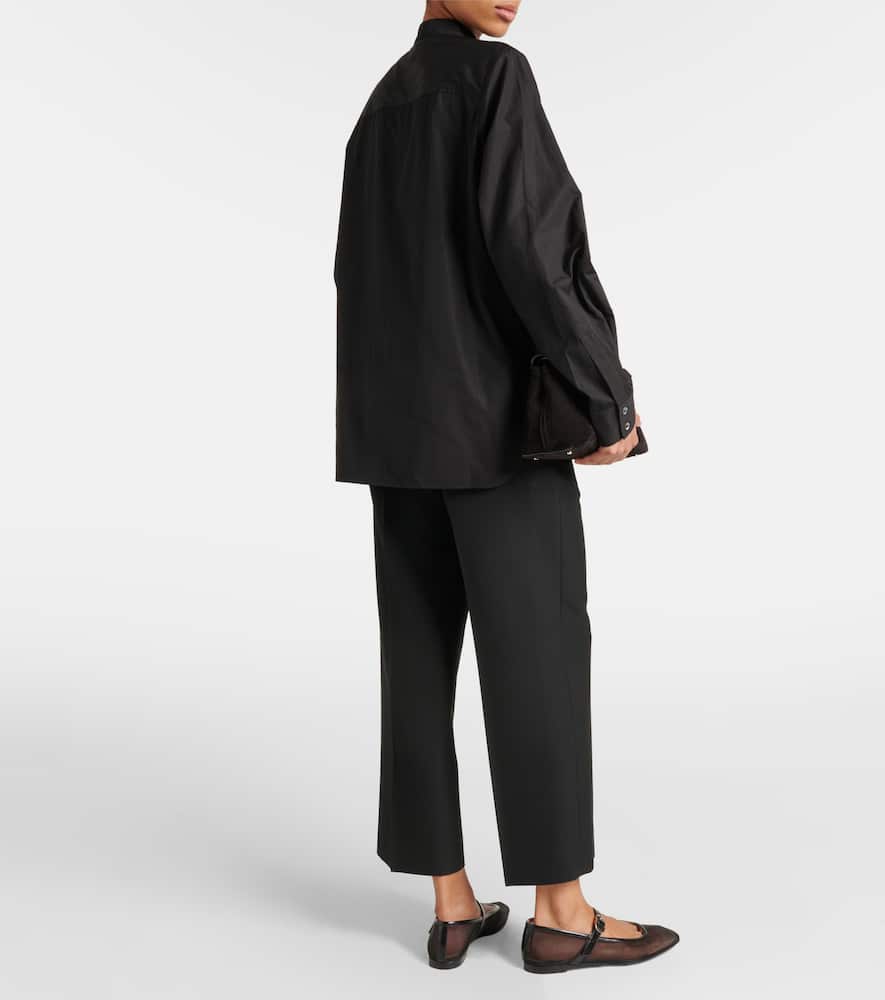 棉质塔士多衬衫