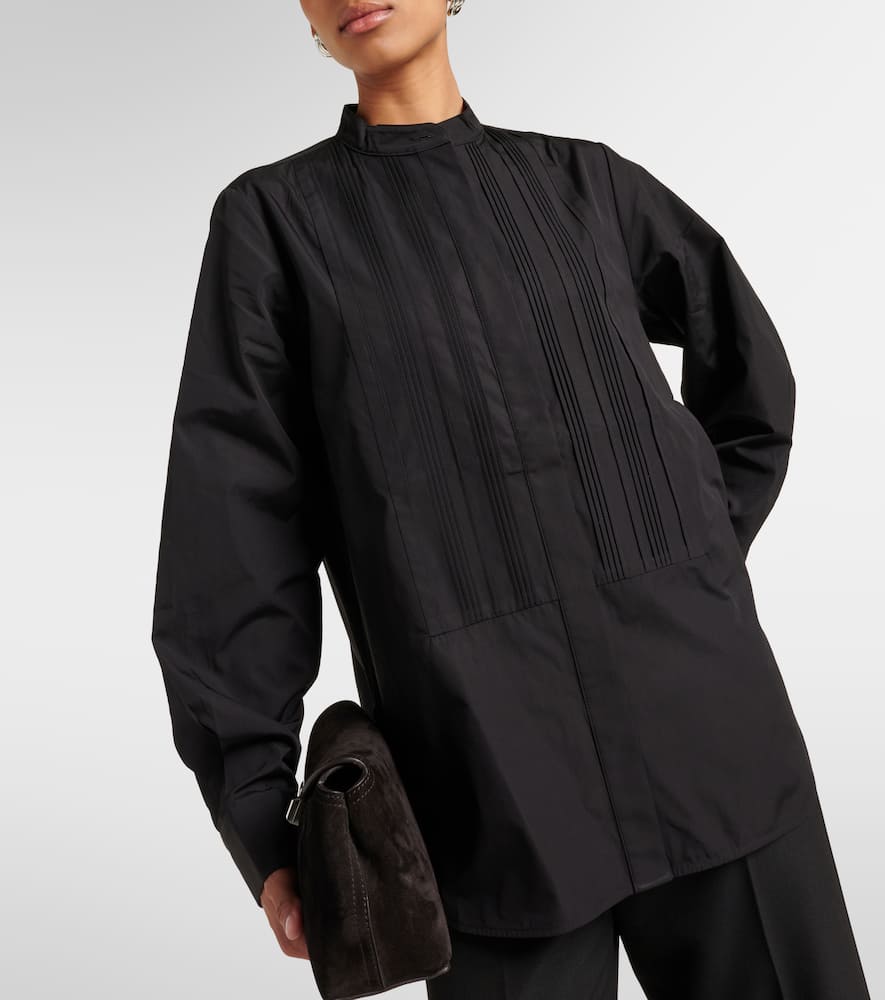 棉质塔士多衬衫