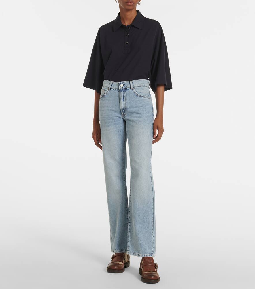 Ag Lanzarote Straight Jeans In Blue