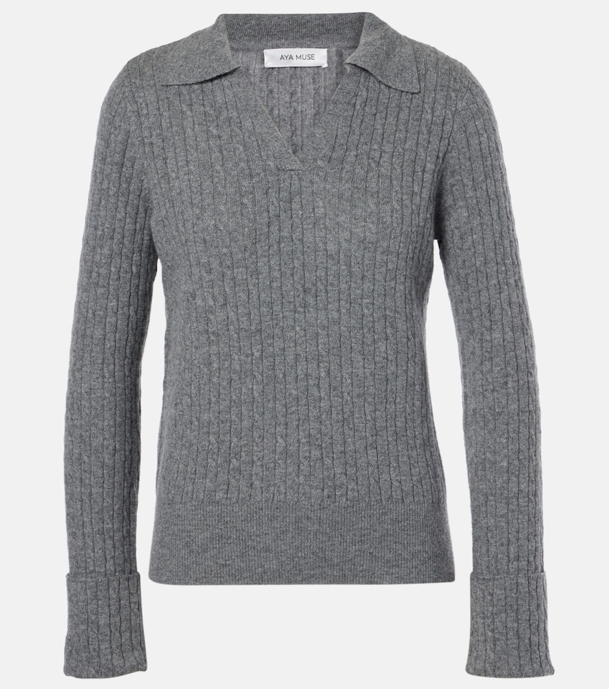 Aya Muse Polo Gaia en cachemire 430 €