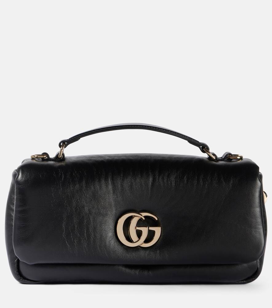 Gucci Double G leather crossbody bag